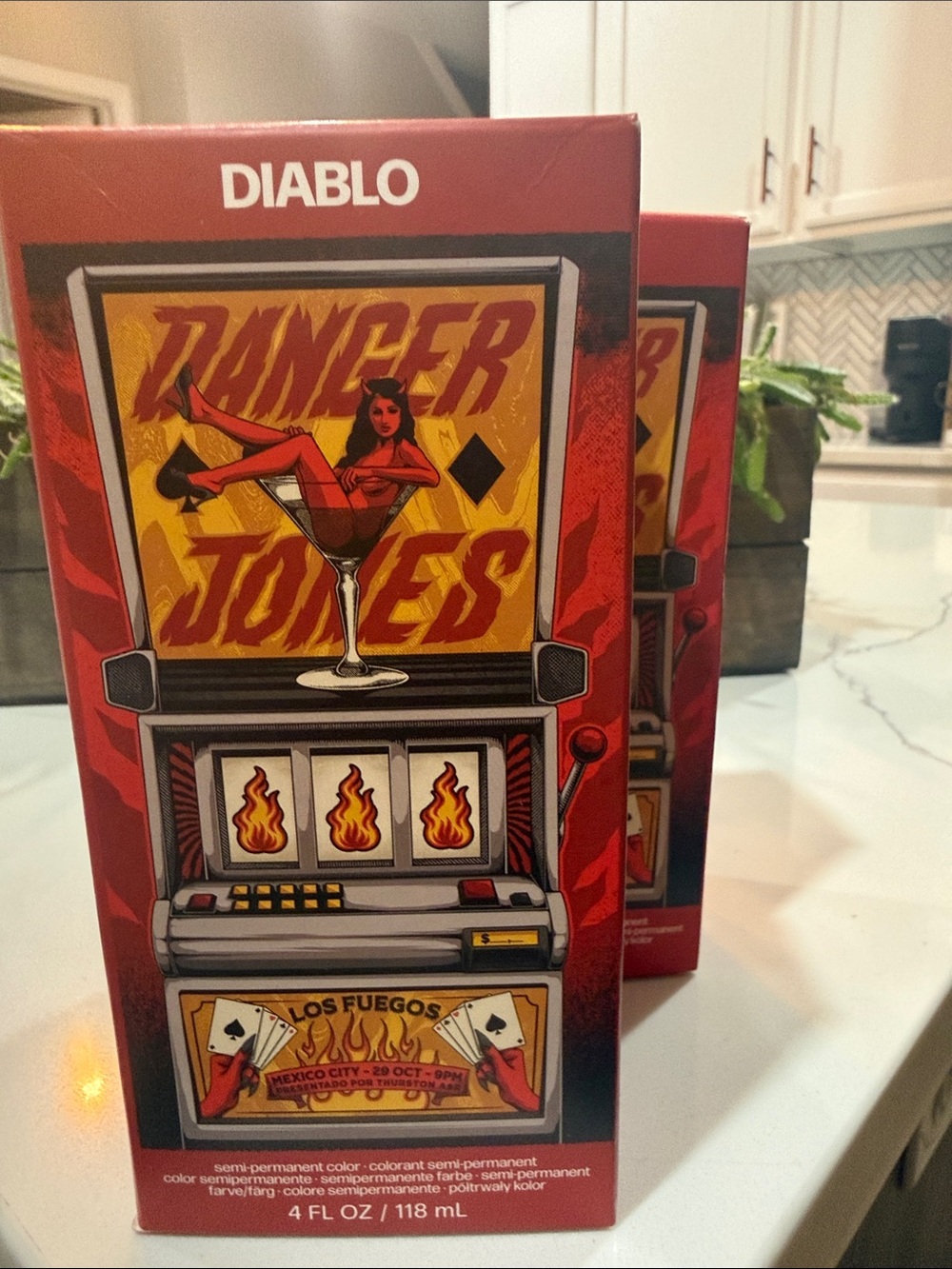 2 NIB -DIABLO Danger Jones Semi-Permanent Hair Color -